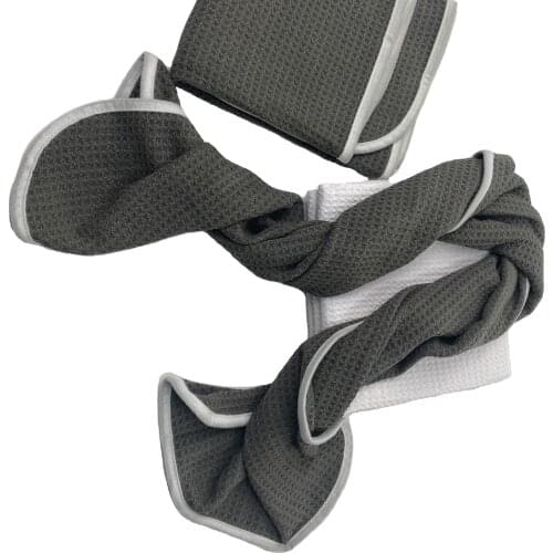 40*65CM 85g/Pc Super Absorbent Microfiber Waffle Towel For Kitchen Cleaning