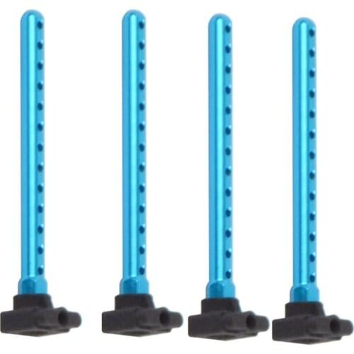 4pcs Aluminum Alloy Body Posts Mount for tamiya TT02 TT-02 Upgrade Parts