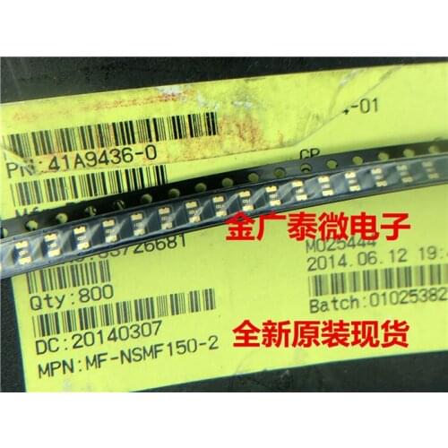 5/PCS NEW 1206 Patch Self-Restoring Fuse 1.5A/6V 1500mA MF-NSMF150-2 Silk Screen: 8 Brand New