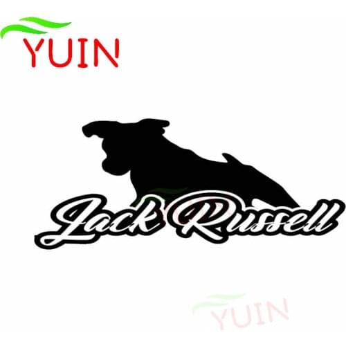 Car Sticker Jack Russell Terrier Animal Decal Auto Parts PVC Body Decoration Waterproof Sunscreen Cover Scratch Decals
