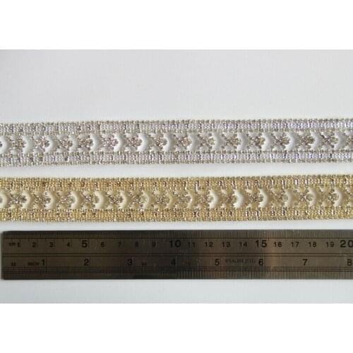 Free Shipping 2 yards Crystal Rhinestone Trim, Rhinestone Applique, Bridal Applique,Wedding Applique,Rhinestone Chain LSRT0901