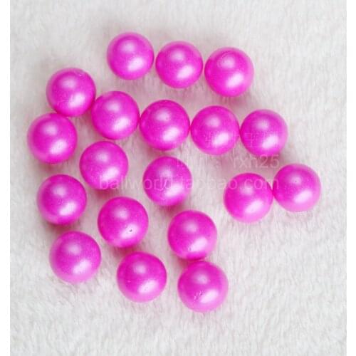 Free shipping 50pcs/lot 1.6cm 16mm Pink Opaque glass ball marbles Rainbow beads colorful pieces filial pearl beads