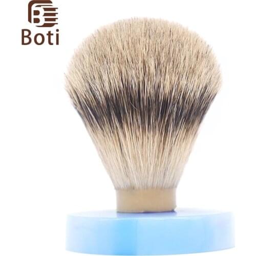 Boti Brush-SHD Pure Badger Hair Knot Class A Shaving Brush Knots Gel Tip Bulb Shape Mens Beard Shaving Tool
