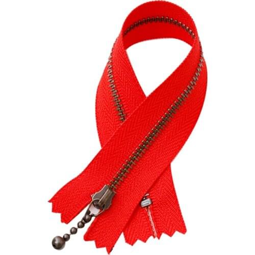 Dailylike 15cm Contrasting Color Resin Closed End Patchwork Chain Hand-made DIY Clothing Home Smooth and Durable Bags Wallet