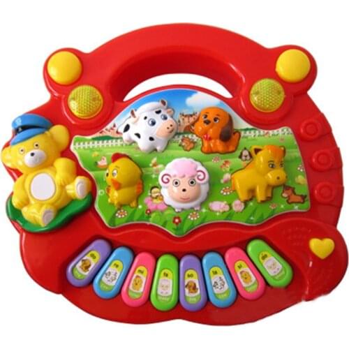 Childrens Music Education Animal Farm Piano Development Music Toys Gifts For Children Music Toys For Early Education