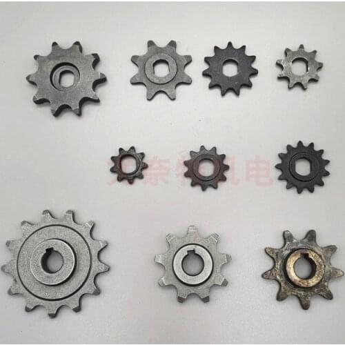 Electric scooter 8T 9T 11T 13T 25H 410420 sprocket for 25H chain motor pinion MY1016Z/MY1018 DC motor