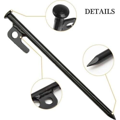 Tent Nails Cast Steel Metal Nails Canopy Beach Fixed Camping Camp Nails