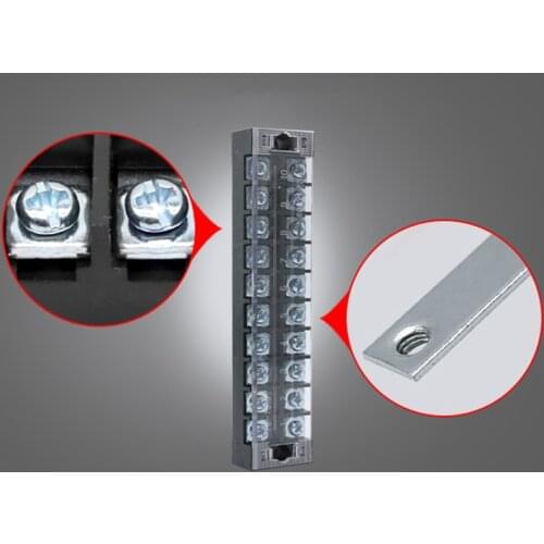1pcs TB2510 terminal block (current 25A600V 10 bit) wire connector terminal block
