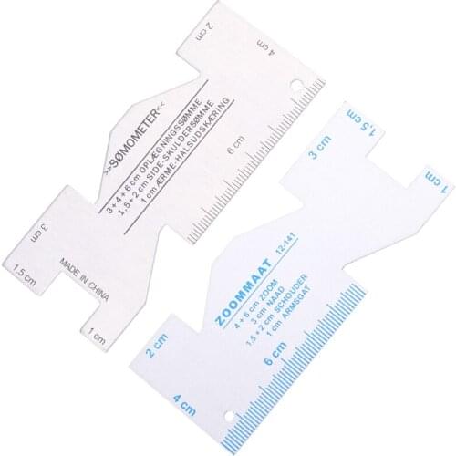 LMDZ Precision Seam Measuring Gauge Patchwork Metal Quilting Ruler Template For DIY Sewing Quilting Craft Accessories 1pcs