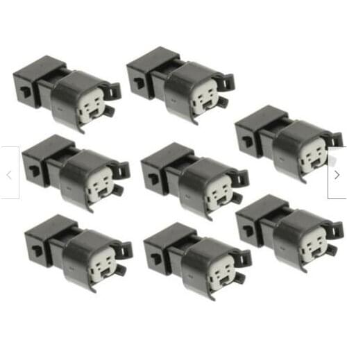 LS1 EV1 To EV6 EV14 USCAR LS2 LS3 LSX LT1 Fuel Injector Connector Adapter QTY 8