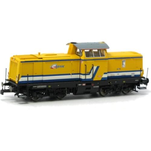 1/87 High-end Digital Sound Effect Train Model 42826 Yellow Plastic Toy Train