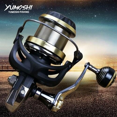 2019 New Fishing coil 9+ 1BB Spinning Fishing Reel Professional Metal Fishing Reel Wheels Long distance wheel WF