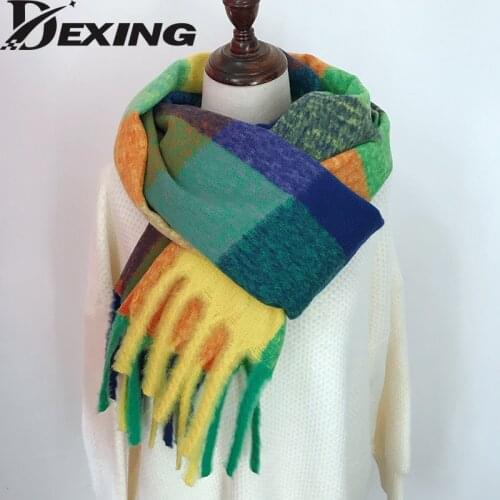 NEW arrived women scarf Thick Warm winter scarves long size lady cashmere warmer Travel Keep warm womens scarves