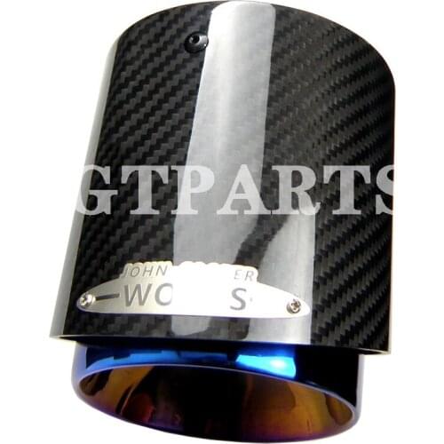 New Carbon Fiber Exhaust Muffler Tip Fit for Mini Cooper R55 R56 R57 R58 R59 R60 R61 F54 F55 F56 F57 F60 mini cooper accessories