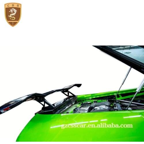 Real Carbon Fiber Front Bumper Lip Side Skirt Rear Wing For Lamborghini- Huracan LP580 LP610 Body Kits CSS Turning Auto Parts