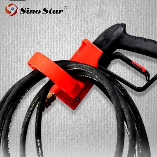 High Pressure Water Gun Hanging Rack Car Washer Bracket Wall Mounted Wash Pipe Hook Hose Tools Storage Holder Car wash SHX014