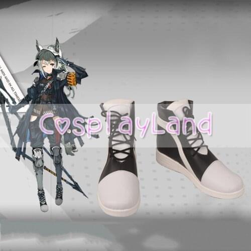 Arknights Grani Cosplay Boots Shoes Men Shoes Costume Customized Accessories Halloween Party Shoes