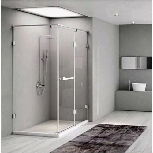 Light luxury diamond shape single door push pull shower room overall toile