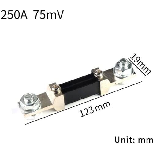 1PCS External Shunt FL-2B 250A/75mV Current Meter Shunt resistor For digital ammeter amp voltmeter wattmeter
