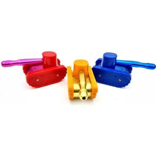 High-grade Tank Metal Pipe Rasta Gift Tobacco Pipe Smoking Pipes Gift Mill Smoke Narguile Gift Grinder Gift Grinder Smoking Set