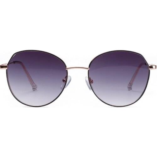 2020 Ladies round metal ultralight Sunglasses Oval retro color Sunglasses Mens Shades Metal Frame Eyewear Oculos De Sol Gafas