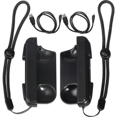 1Pair Handle Grip Charging Stand Portable Charging Dock for Switch Joy-con Game Controller Fast Charging Station Charger