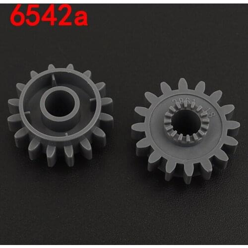 10PCS 6542a Gear 16 Tooth with Clutch [Toothed] Building Block Bricks Accessories Assembly Parts MOC DIY Education Build Toys