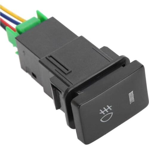 12V-24V push switch for Toyotaa RAVV4 Camry Tacoma Land Cruiser Prado Hilux Corolla Tundra 4Runner Fog lights