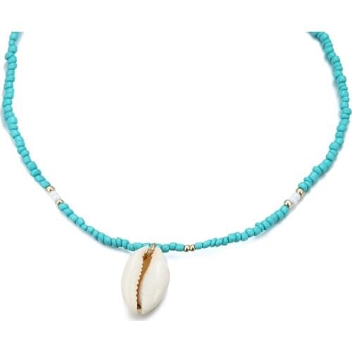 2021 Schelpen Ketting Shell Necklace Choker Collares Kolye Moana Collier Pearl Natural Seashell Concha Naszyjnik Muszelki