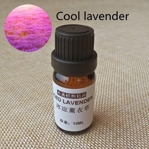 10ML Candel Accessories Oil Lavender Natural Oily Cosmetics Candle Flavor Soy Wax Paraffin Coconut Wax Making DIY Flavor Raw