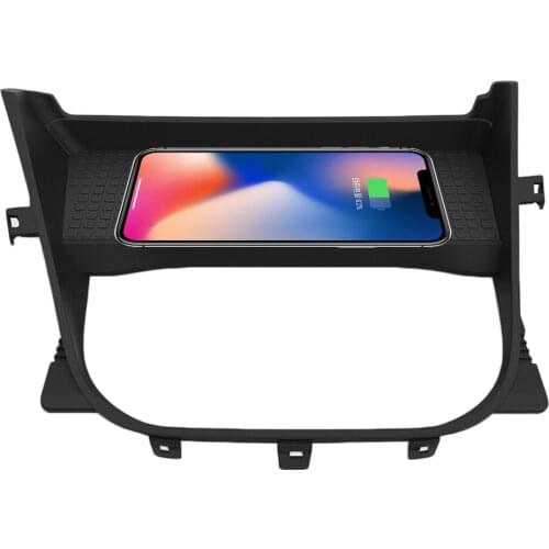 Aotsr QI Wireless Car Charger For BMW X3 X4 2014-2017 Intelligent Infrared Fast Wireless Charging Car Phone Holder for iPhone