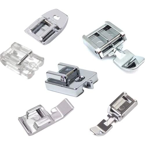 Household Sewing Machine Parts Presser Foot #7306A For Brother Singer Toyota Invisible Concealed Zipper Foot