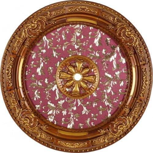 Decorative Round Designed Vintage Looking Ceiling Medallion for Chandeliers 90cm 35.43