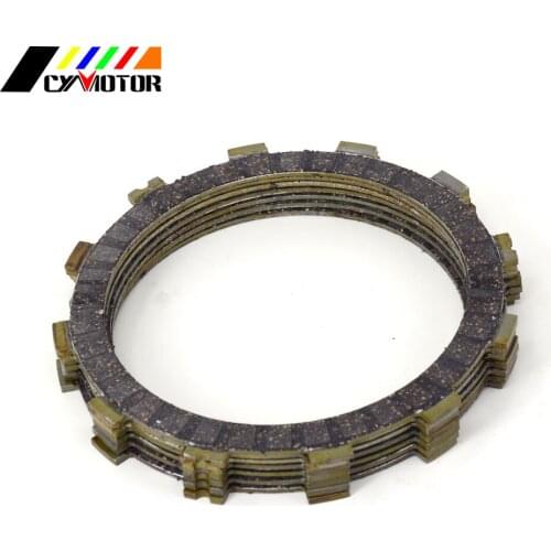 7PCS Motocycle Clutch Friction Plates Disc Set For VN400 ZR400 EN450 EN500 EX500 KZ550 ZR550 ZL600 ZX ER EX KL KLE 400 550 600