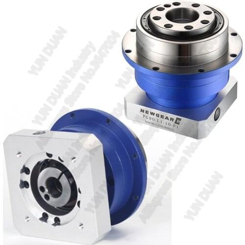 Ratio 4:1 Flange Output Planetary Gearbox Reducer 19mm Input Helical Gear 3Arcmin for 750W 80mm 90mm Servo Motor Laser CNC