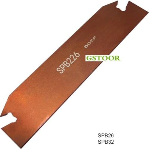 1pc SPB26 SPB32 3 2 4 5 6 Grooving Blade for SP300 SP400 Inserts Slotting tool