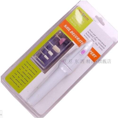 1Set Professional Electric Nail Drill Machine Kit Manicure Machine Nail Art Pen Pedicure Nail File Nail Art Tools Kit