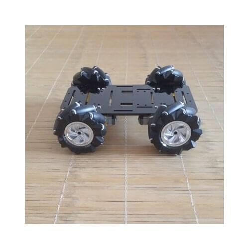 Mecanum Wheel Chassis DC Motor Car Chassis With shock Absorption 4WD Omnidirectional Mobile DIY Robot Toy