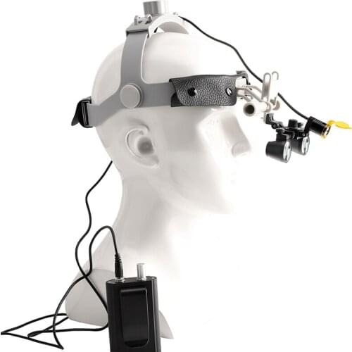 2.5X Medical Headband Binocular with Led Light