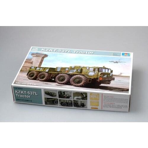 Trumpeter model kit 01005 1/35 KZKT-537L Tractor plastic