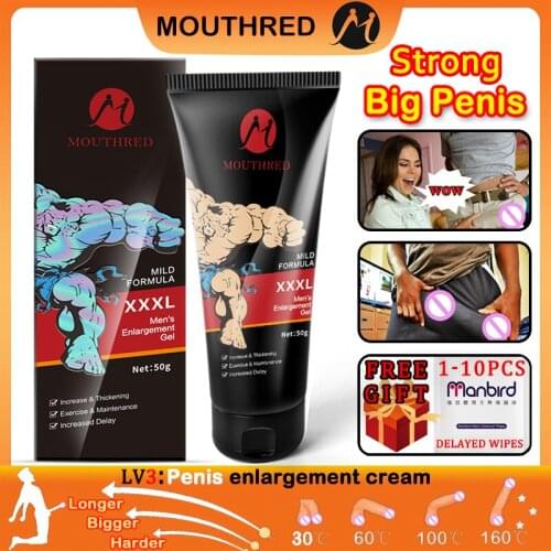 Big Dick Male Penis Enlargement Oil XXL Cream Increase Xxl Size Erection Product Aphrodisiac Pills Sex Product Extender Enhancer