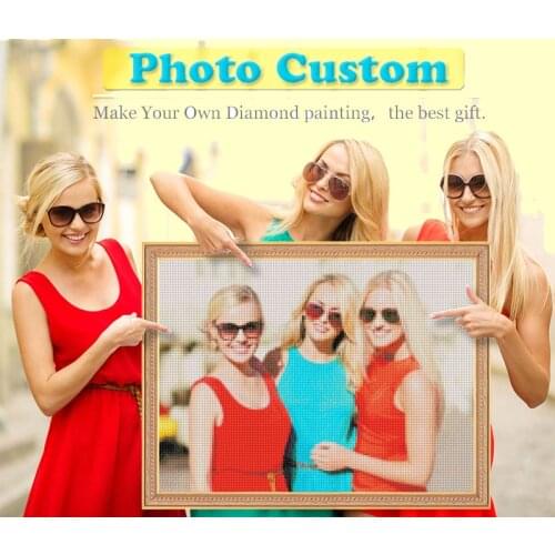 Photo Custom Diamond Embroidery 5D Diy Diamond Painting Full Square Picture Of Rhinestones daimond painting diamant Mosaic drill