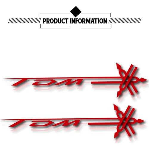 New Motorcycle Bicycle Wheel Sticker Fuel Tank Sticker Wheel Helmet MOTO Waterproof Reflective logo for Yamaha tdm 850 900 TDM