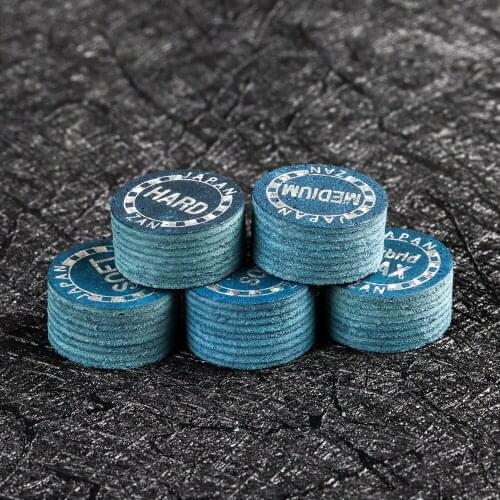 Original ZAN Tip Super ZAN Tip S/M/H 9 Layers Leather Tip Professional 14mm Tip Good Elasticity Billiard Accessory For Pool Cue