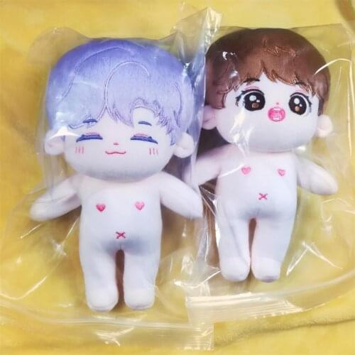 20cm Taehyung V JUNG KOOK Plush Figure Doll Superstar IDOL Stuffed Baby Dolls Toys Plushies Fans Collection Gift Free Shipping