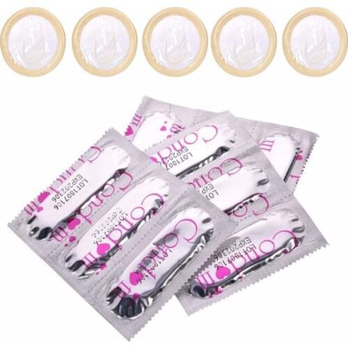 10pcs Large Oil Condom for Man Sex Dotted G Spot Condoms Delay Safer Contraception Female Condom Intimate Erotic Toys for Men