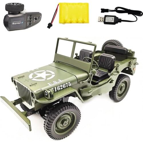 2.4G RC Radio Control Car 4CH 1:10 SCALER 4WD Climbing Jeep Rc CAR Convertible Toy Car Model Vehicle Adult Boy Toys Gift