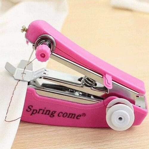 Manual Simple Operation Small Sewing Machine Home Travel Embroidery Manual Portable Mini Sewing
