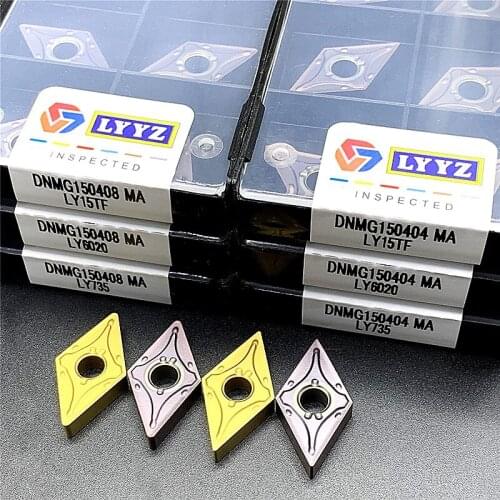 Carbide insert DNMG150404/08 MA LY15TF LY6020 LY735 external turning tool Lathe tool dnmg 150404 High quality turning insert