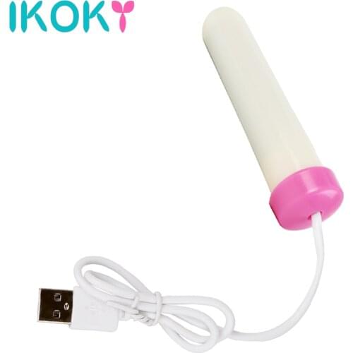 IKOKY Adults Products For Men Male Masturbator Sex Toys Vagina Warmer Torch Hot Sale Real USB Heating Bar
